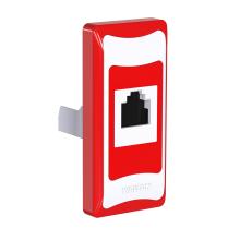P1TS3 Stylish Red (Telephone Socket)